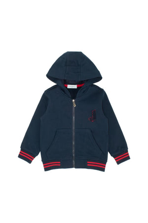 JECKERSON FELPA ZIP C/CAPPUCCIO BABY