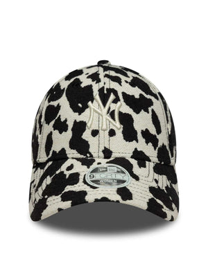 NEW ERA WMNS COW MIDI 9FORTY NEYYAN BLKWHI