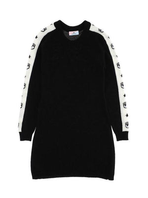 LOGOMANIA KNIT DRESS