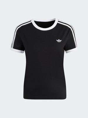 ADIDAS ORIGINALS 3S TEE SLIM BLACK/WHITE
