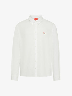SUN68 SHIRT LINEN BD BEACH L/S