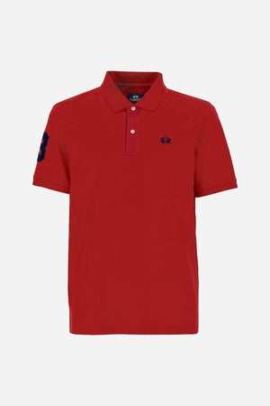 LA MARTINA MAN S/S POLO PIQUET STRETCH