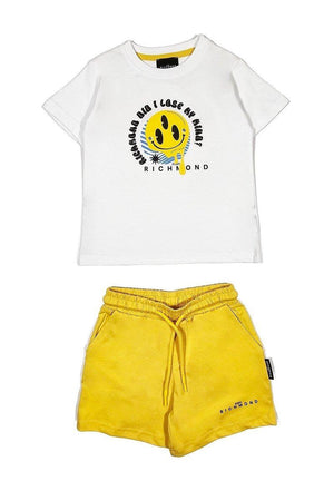 JOHN RICHMOND T-SHIRT + SHORTS