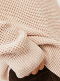 JACK AND JONES JPRCCVIGGO WAFFLE KNIT CREW NECK