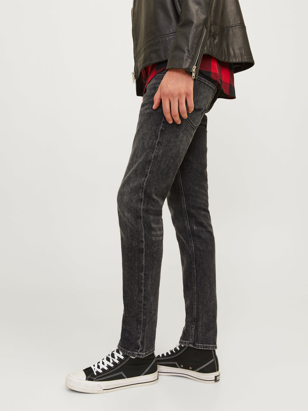 12261682/Black Denim JACK AND JONES