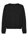 VERO MODA VMGOLD ROLL LS O-NECK PULLOVER GA