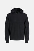 JACK AND JONES JJPANNEL KNIT HOODIE