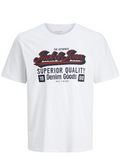 JACK AND JONES JJELOGO TEE SS O-NECK 2 COL AW25 SN