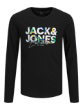 JACK JONES KIDS JJGEPLAS TEE LS CREW NECK JNR