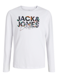 JACK JONES KIDS JJGEPLAS TEE LS CREW NECK JNR