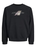 JACK JONES KIDS JCOTIER PRINT SWEAT CREW NECK SN JNR