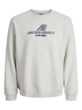 JACK JONES KIDS JCOTIER PRINT SWEAT CREW NECK SN JNR
