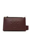 PINKO FLAT HORIZONTAL MINI PELLE BOT