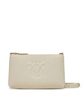 PINKO FLAT HORIZONTAL MINI PELLE BOT