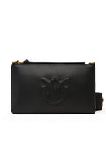 PINKO FLAT HORIZONTAL MINI PELLE BOT