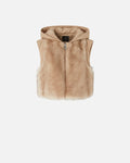 PINKO OLIO GILET SIMILVISONE CON TEL