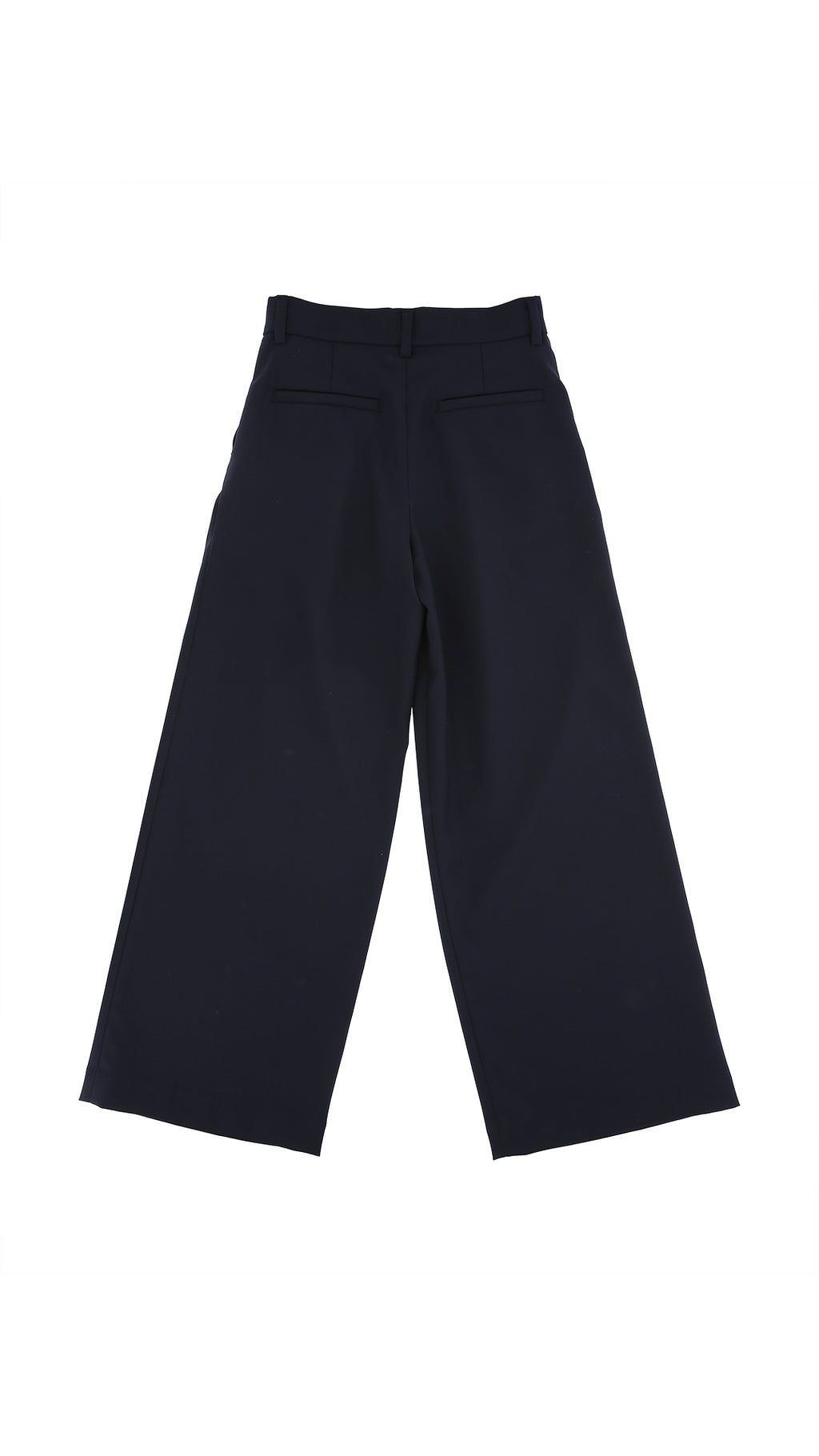 PANTALONE CON RICAMO IN FRESCO LANA 