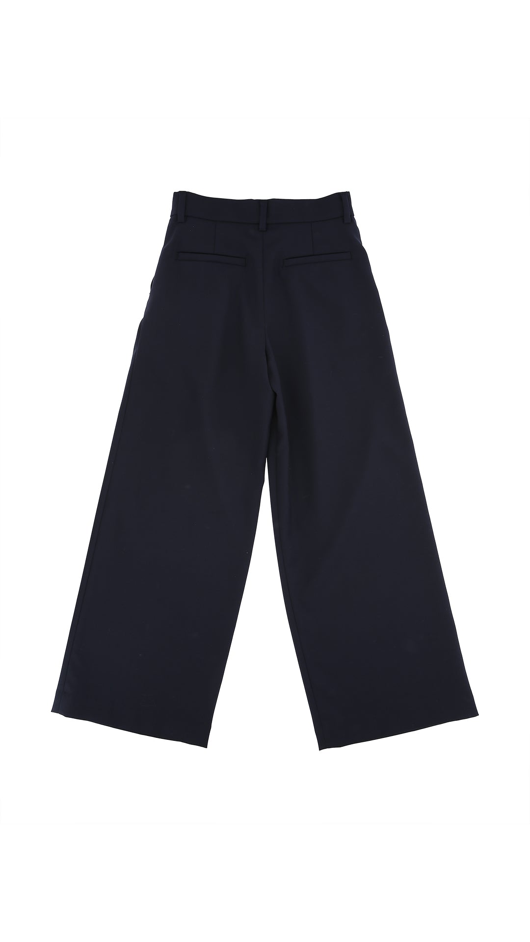 PANTALONE CON RICAMO IN FRESCO LANA 