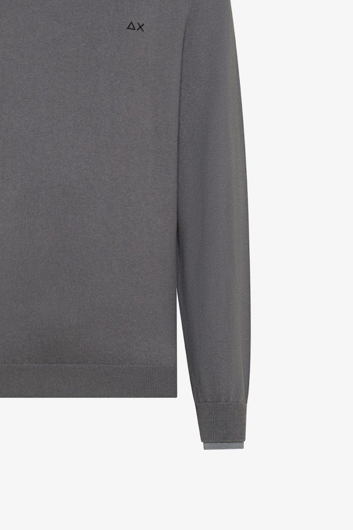 ROUND SWEATER DOUBLE RIB L/S 