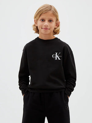 CALVIN KLEIN SMALL CHEST MONOLOGO LS T-SHIR