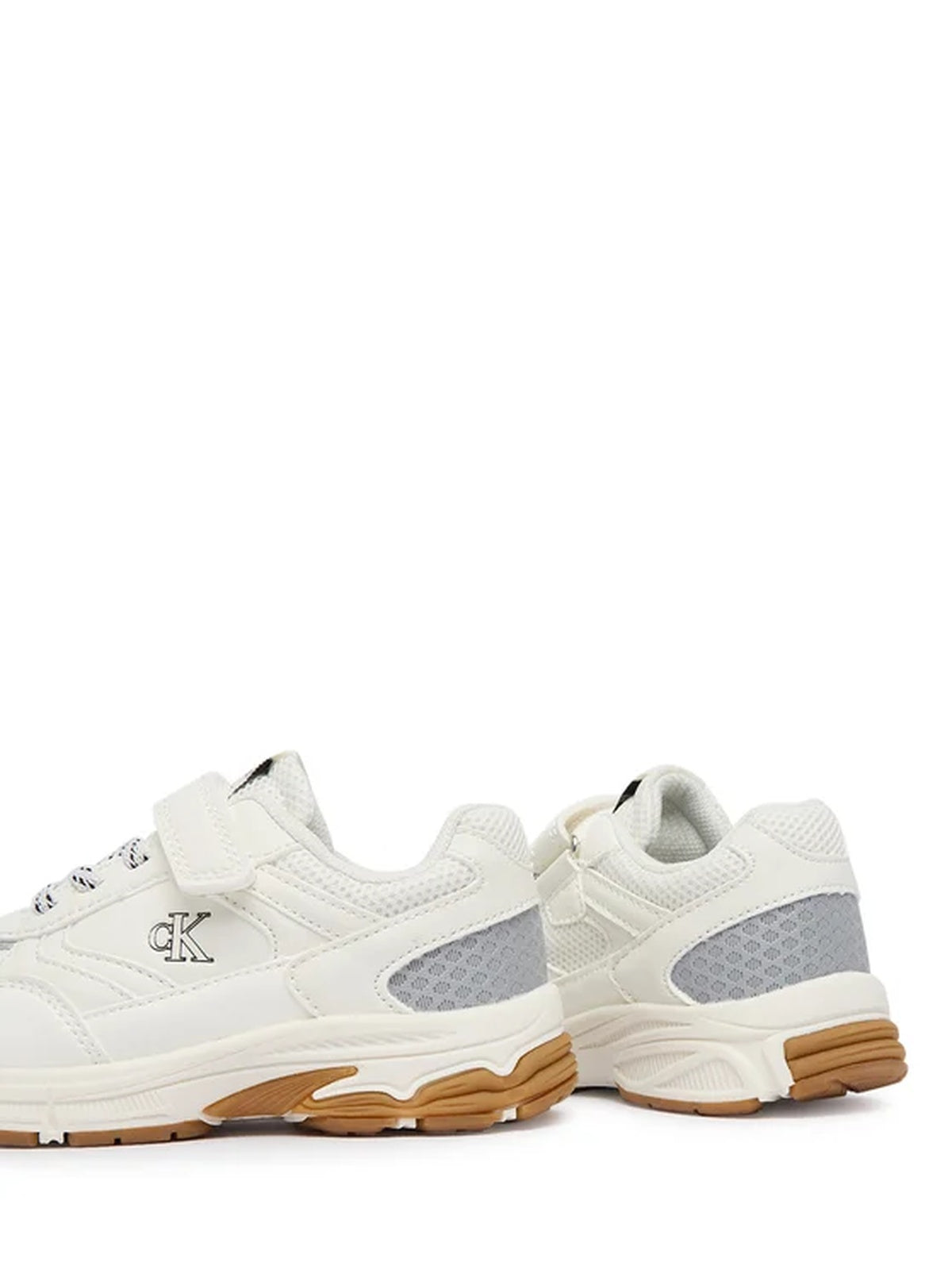 SNEAKER BASSA LACCI/VELCRO 
