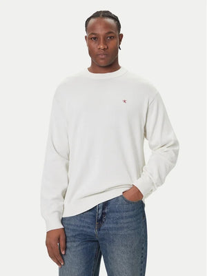 CALVIN KLEIN JEANS EU LS CTTN RLXD CRWN