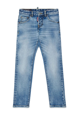 DSQUARED2 JUNIOR D2P1015M TEDDY BOY JEAN PANTALONI