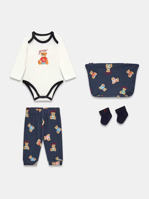 GUESS SET: LS BODY + PANTS + SOCKS +