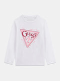 GUESS LS T-SHIRT_LOGO