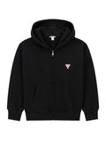 GUESS HOODED LS ACTIVE TOP W/ZIP