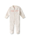 GUESS FAUX FUR OVERALL W/ZIP