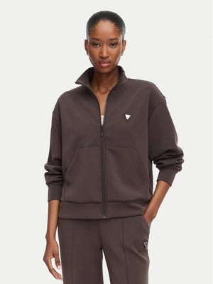 GUESS OLYMPE HIGH NECK FULL ZIP SWEA
