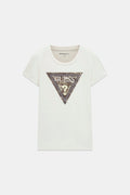 GUESS SS CN SNAKE TRIANGLE TEE