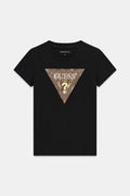 GUESS SS CN SNAKE TRIANGLE TEE
