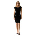 GUESS SQUARE NECK CARMEN SWTR DRESS