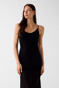 GUESS SL SHEER SKIRT MEENA RIBBED MA