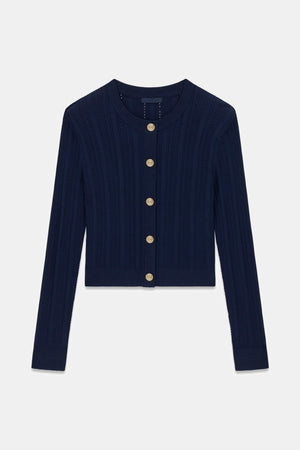 GUESS LS CN CARMEN CARDI SWTR