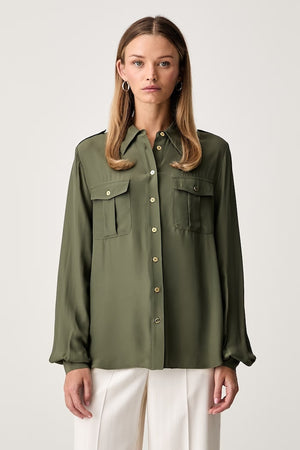 GUESS MARCIANO NORI LS POCKETS SHIRT