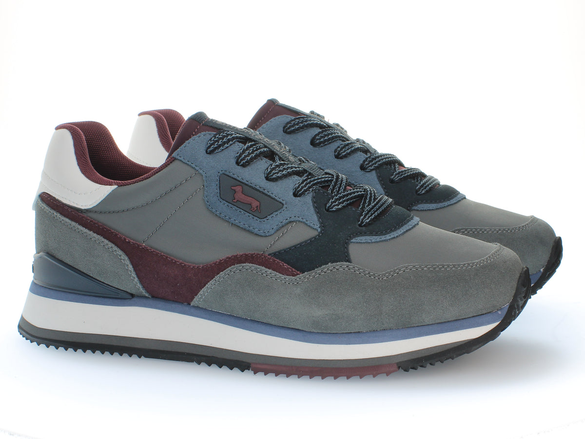 SCARPA UOMO CAMOSCIO - TEX FABRIC 