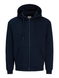 JACK AND JONES JJEBRADLEY SWEAT ZIP HOOD NOOS