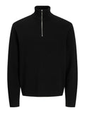 JACK AND JONES JPRBLAMILANO STITCH KNIT HALF ZIP SN