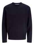 JACK AND JONES JPRBLAMILANO STITCH KNIT CREW NECK SN