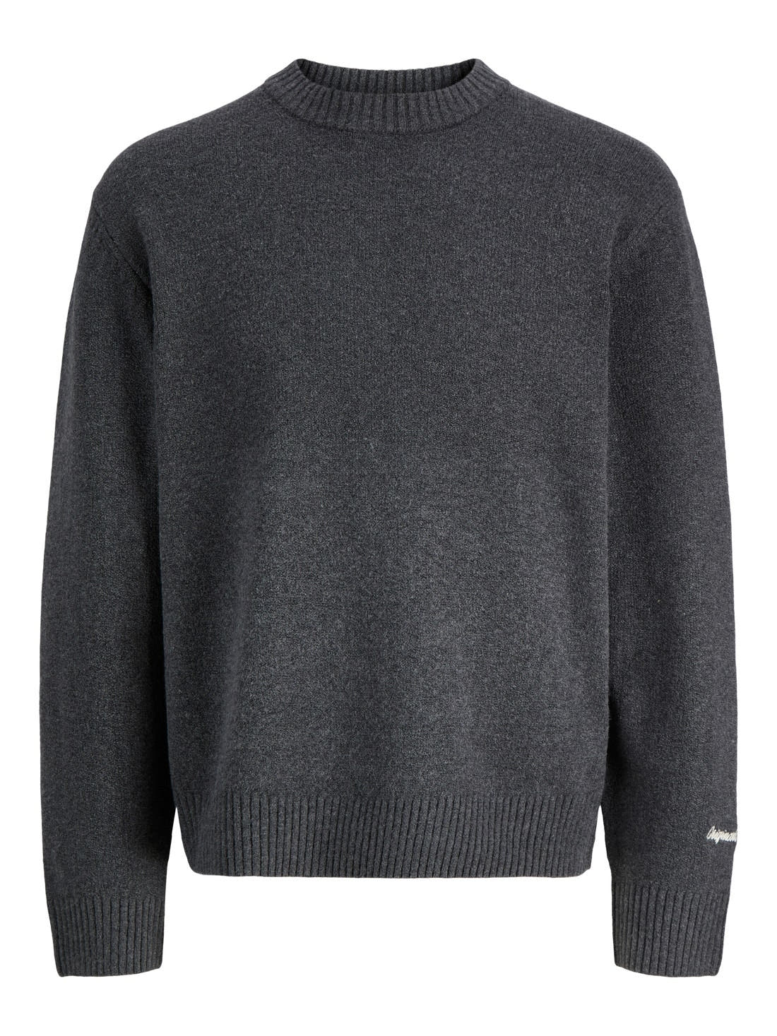 12282728/Dark Grey Melange JACK AND JONES
