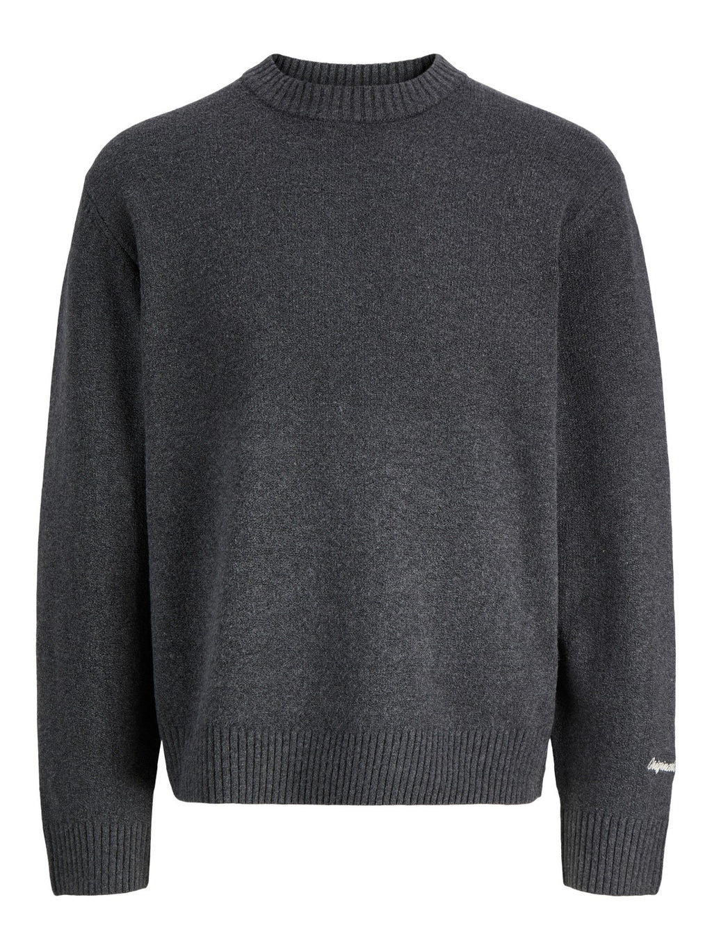 12282728/Dark Grey Melange JACK AND JONES