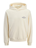 JACK AND JONES JORNORREBRO TYPO BACK SWEAT HOOD SN