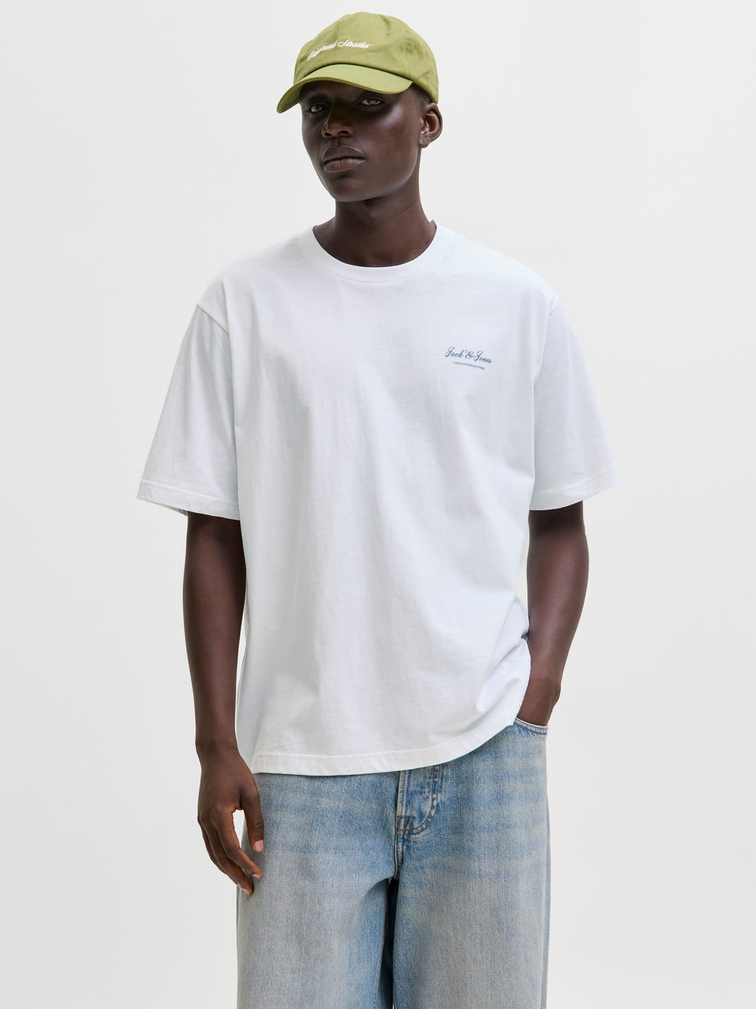 12287990/Bright White JACK AND JONES