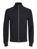 JACK AND JONES JJEPERFECT RIB KNIT FULL ZIP CARDIGAN SN
