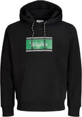 JACK AND JONES JJBUSTER SWEAT HOOD BTS