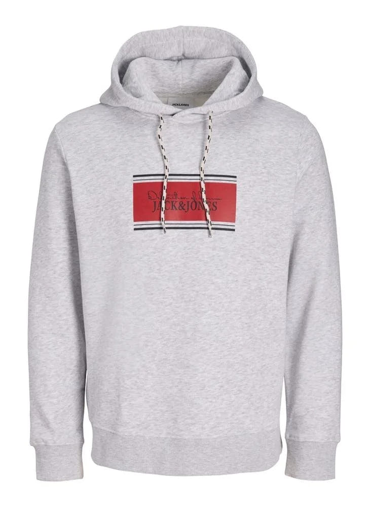 12298423/White Melange JACK AND JONES