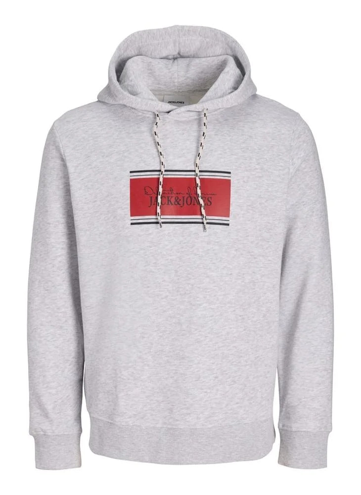 12298423/White Melange JACK AND JONES